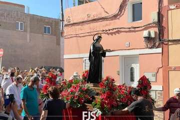  Santa Rita llena de fervor las calles del pueblo de Ojos de Garza/Francisco Javier Santana.